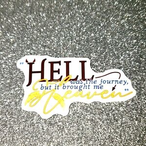 10/$10 Taylor Swift FOLKLORE Waterproof Sticker hell